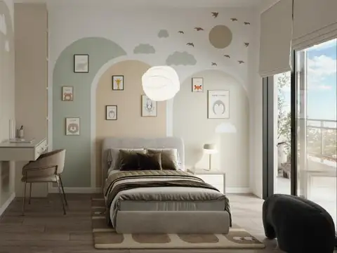 Departamento 2 ambientes con 1 baño