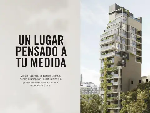 Arevalo 2350 - emprendimiento 2 ambientes  luminoso con balcón   en zona exclusiva de Palermo