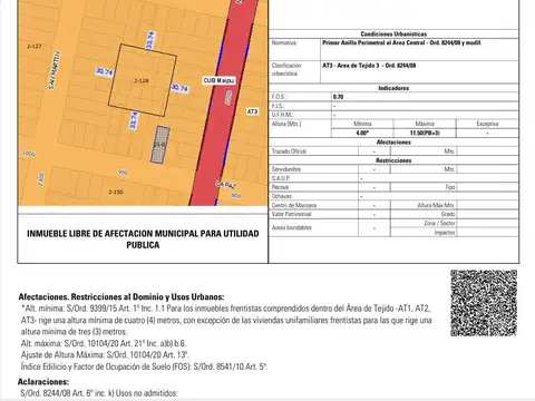 Terreno en Venta de 132,0 m2