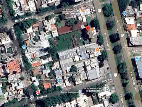Terreno en Venta 76  mts Fondo