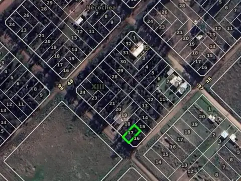 Terreno en Venta 7  mts Frente