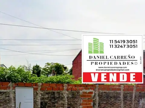 Excelente lote - 10 x 30 - dos cuadras Palacio municipal