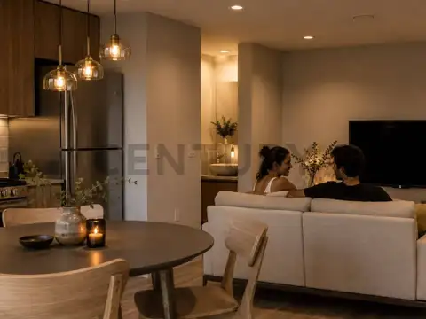 Departamento 2 ambientes con 1 baño