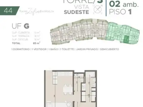 Departamento en Venta En construcción