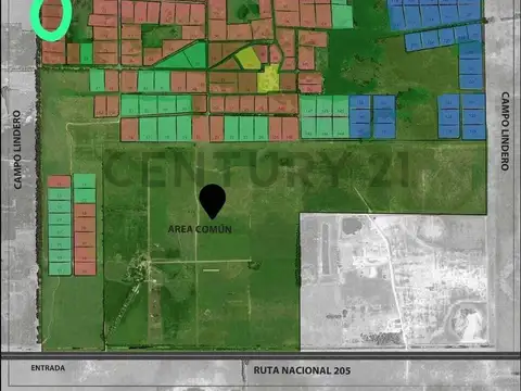 Venta Lote 1 hectaria (10.415 m²) en Chacras de San Pablo Barrio cerrado con seguridad S.M.de Monte