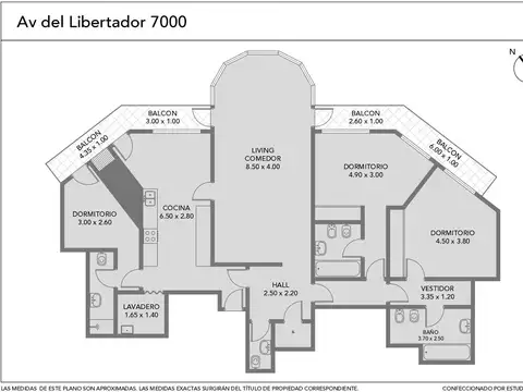 Departamento en Alquiler de 4 ambientes