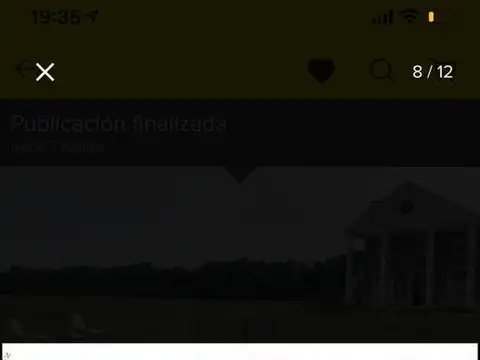 Terreno en Venta 76  mts Fondo