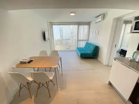 Departamento en alquiler temporario 2 ambientes para 4 con pileta - Punta Iglesia
