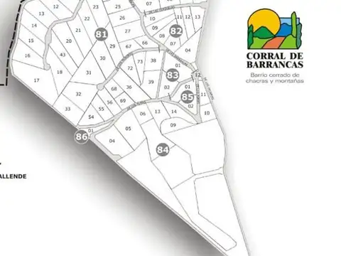 Terreno en Venta en Corral De Barrancas, USD 80.000