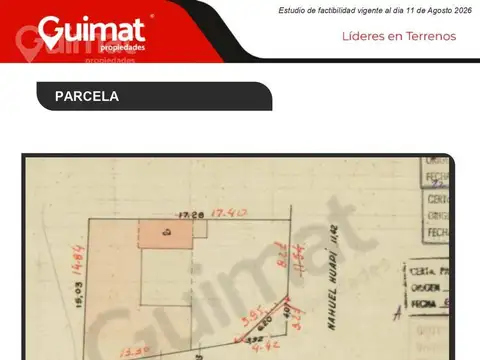 Terreno en Venta de 222,0 m2