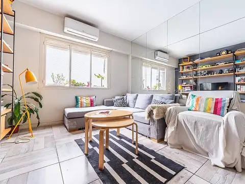 Departamento en Palermo de 3 ambientes totalmente reciclado a nuevo.