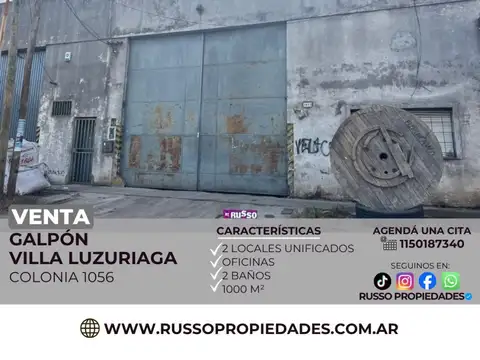Galpón en Venta en San Justo, Partido de La Matanza