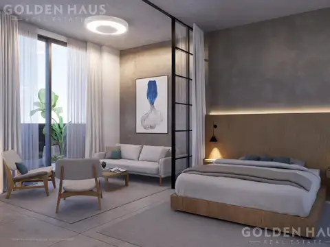 Departamento monoambiente en pozo de calidad constructiva superior en Liniers apto profesional