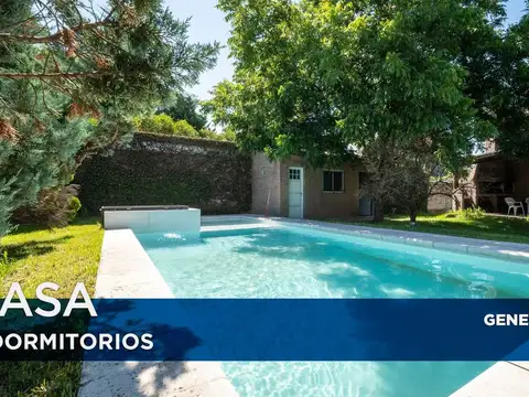 CASA EN VENTA EN GENERAL LAGOS CON PILETA