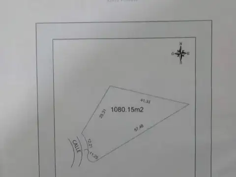 Terreno en Venta de 1080,0 m2