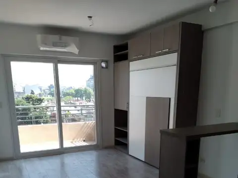 Monoambiente amoblado SUM con PARRILLA