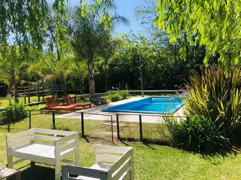 El Pato, quinta: 3 dormitorios. pileta y muy buen parque 