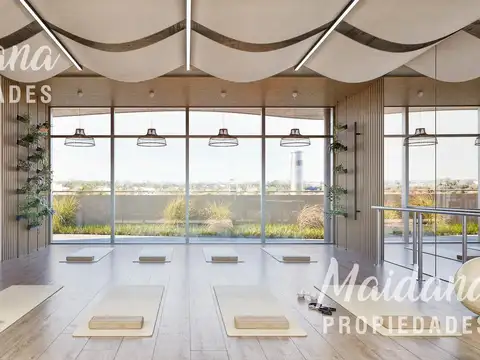 Departamento 2 ambientes con 1 baño