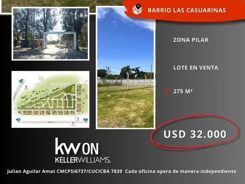 Venta - Terreno en  Del Viso, Pilar