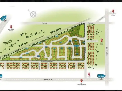 Terreno en Venta 10  mts Frente