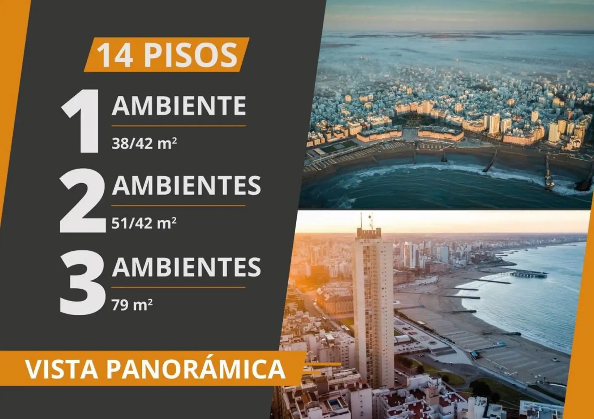 Departamento 2 amb, 53m² en el centro — Mar del Plata