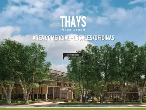 Local Comercial en El Complejo Thays de Parque Leloir Junto Al Hotel Hilton