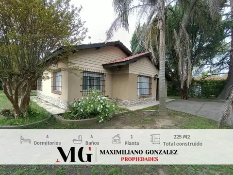 Casa en venta y alquiler 6 ambientes - Barrio Parque El Trébol, Ezeiza