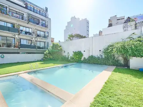 Alquiler 2 ambientes en Saaveedra con amenities luminoso.