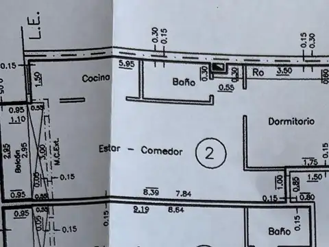 Departamento en Alquiler de 1 dormitorio