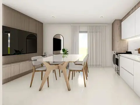 Departamento 2 ambientes con 1 baño