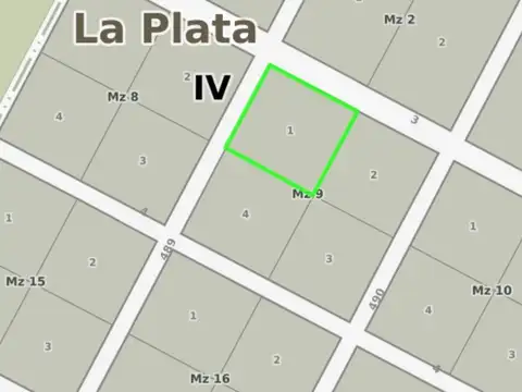 Terreno en Venta en Manuel B Gonnet, USD 25.000