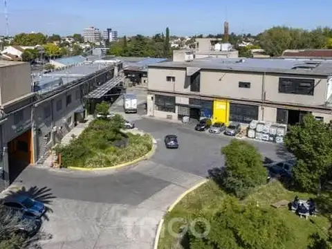 Depósito Industrial Galpon Nave de 204m2 en Alquiler dentro de Parque Industrial en José León Suárez
