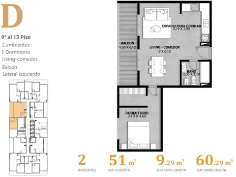 Departamento en Venta 1 año