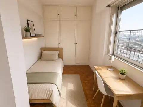Departamento 4 ambientes con 1 baño