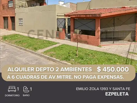 Departamento en Alquiler en Quilmes, Partido de Quilmes