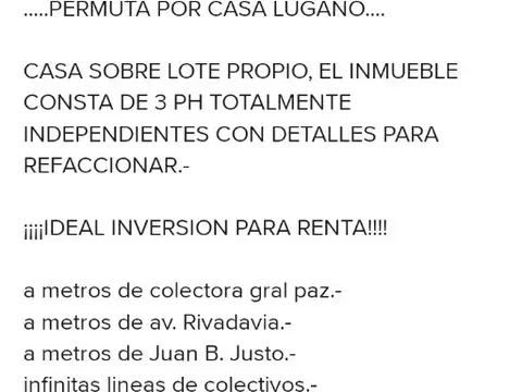 Casa en Venta de 5 dormitorios