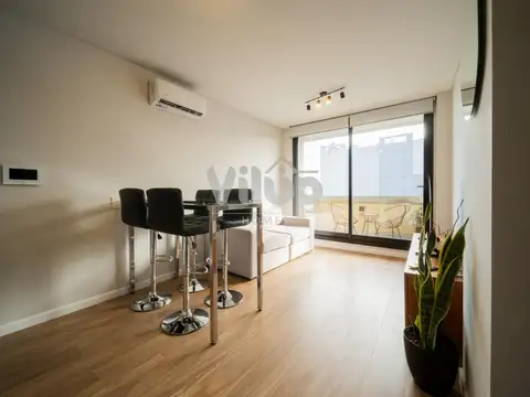 Departamento 2 ambientes con 1 baño