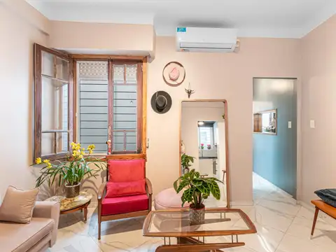 Departamento 2 ambientes con 1 baño