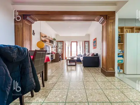 Departamento 3 Ambientes Reciclado Plaza Colon Externo Balcon