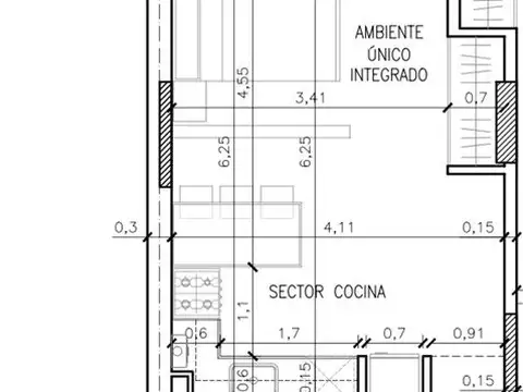 Departamento en Venta de Monoambiente