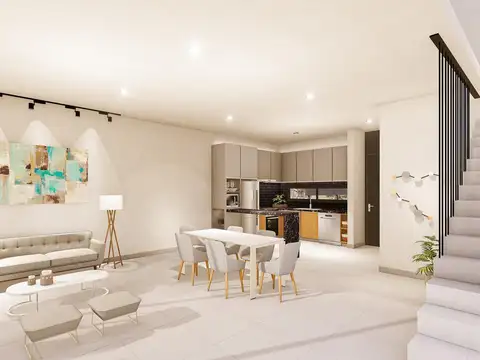 Casa 3 ambientes con 2 baños