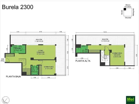 Burela 2300, Piso 8