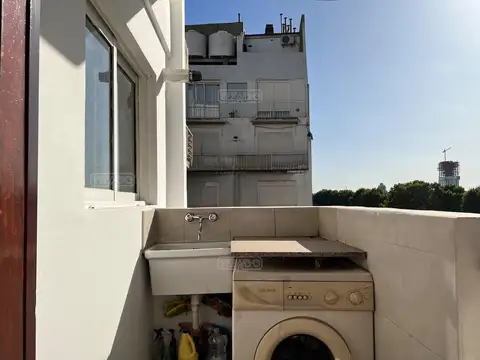 Departamento 2 ambientes con 2 baños