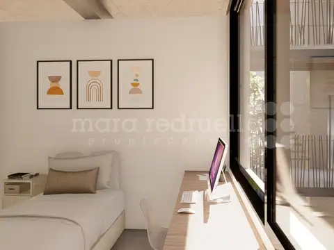 Departamento 3 ambientes con 1 baño