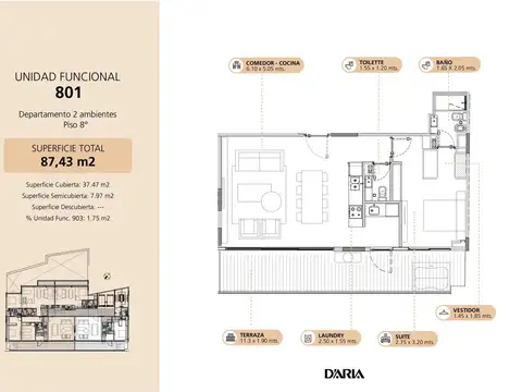 Departamento en Venta Apto profesional