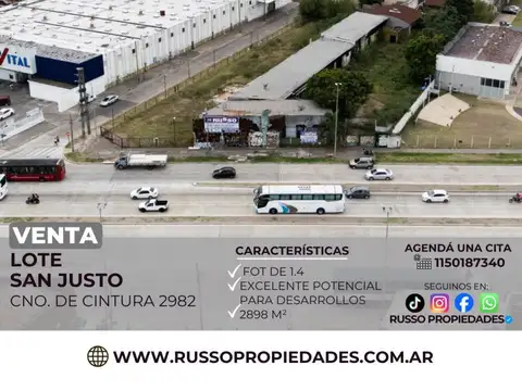 Terreno en Venta en San Justo, Partido de La Matanza