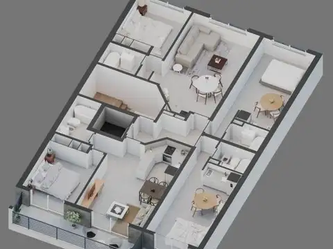 Departamento en Venta en República De La Sexta, USD 69.500