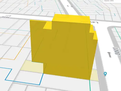 Excelente terreno apto planta baja   9 pisos- Palermo