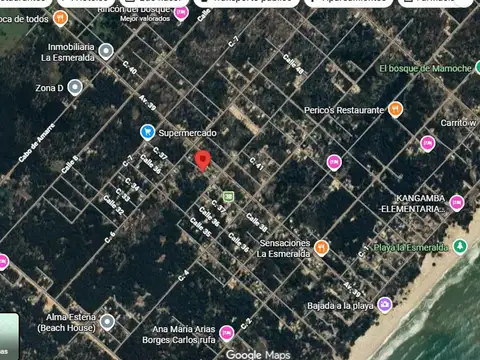 CASA (CABAÑA) 2 DORMITORIOS EN VENTA LA ESMERALDA