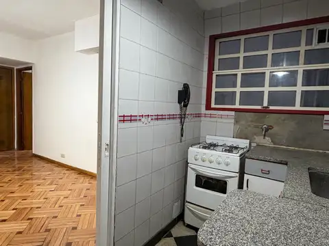 Departamento 2 ambientes con 1 baño
